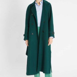 Green coat